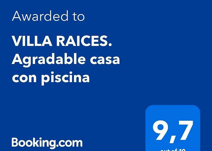 Raices. Agradable Casa Con Piscina Villa *